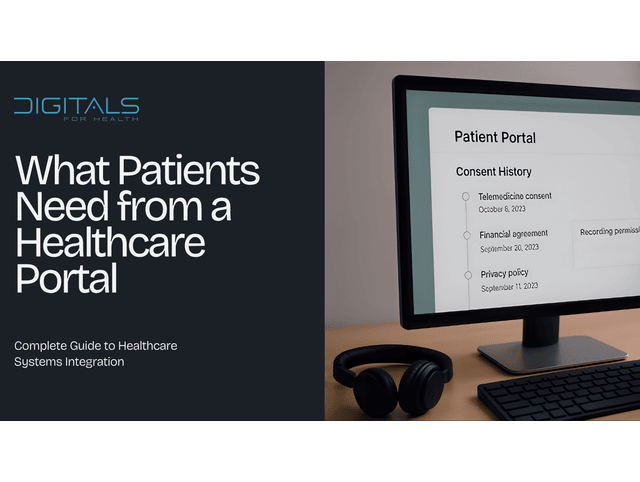 What Patients Need from a Healthcare Portal