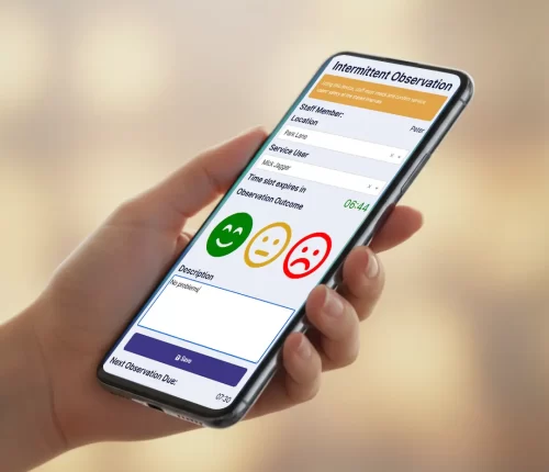 intermittent observation phone
